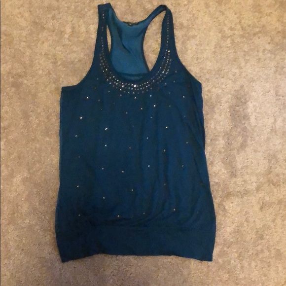Turquoise tank - Picture 1 of 3